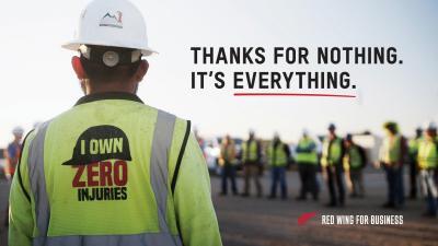 Red Wing Shoe's "Thanks For Nothing" Safety Program